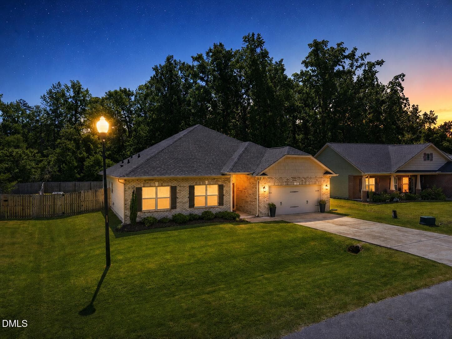 Dusk_dawn - 123 Woodwater Circle, Lillington, NC 27546
