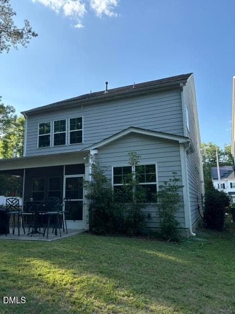 Back yard home - 500 Flip Trail, Cary, NC 27513, Cary