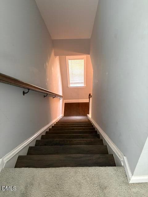 Stairway to second Floor - 500 Flip Trail, Cary, NC 27513, Cary