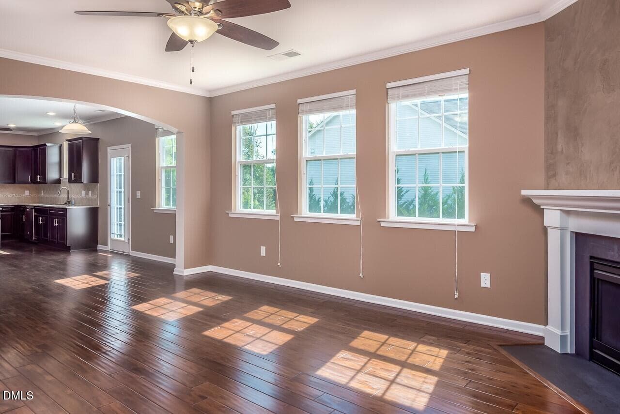 Living- - 215 Holly Blossom Drive, Durham, NC 27703, Durham