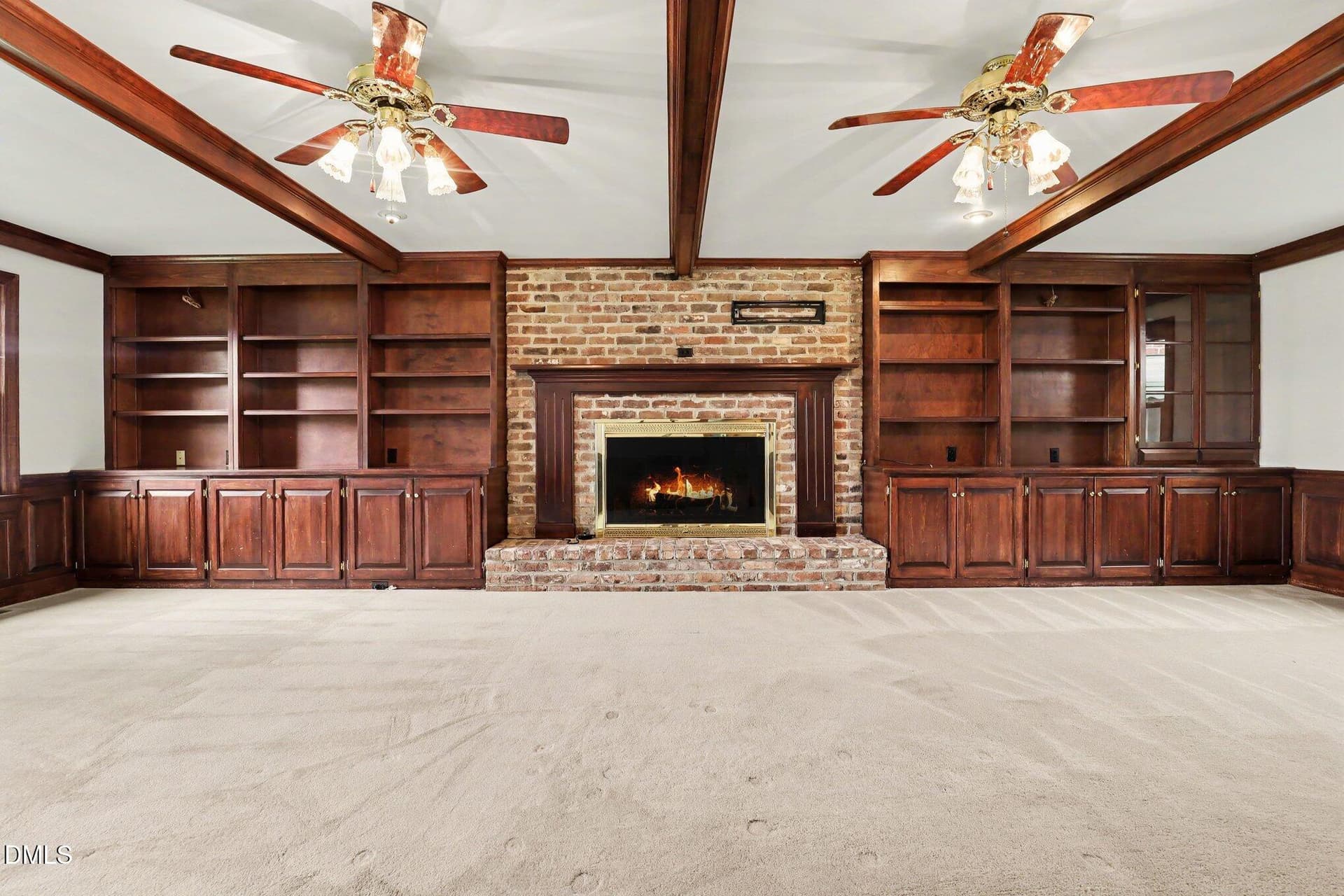 Den w Fireplace - 4217 Merck Road W, Wilson, NC 27893