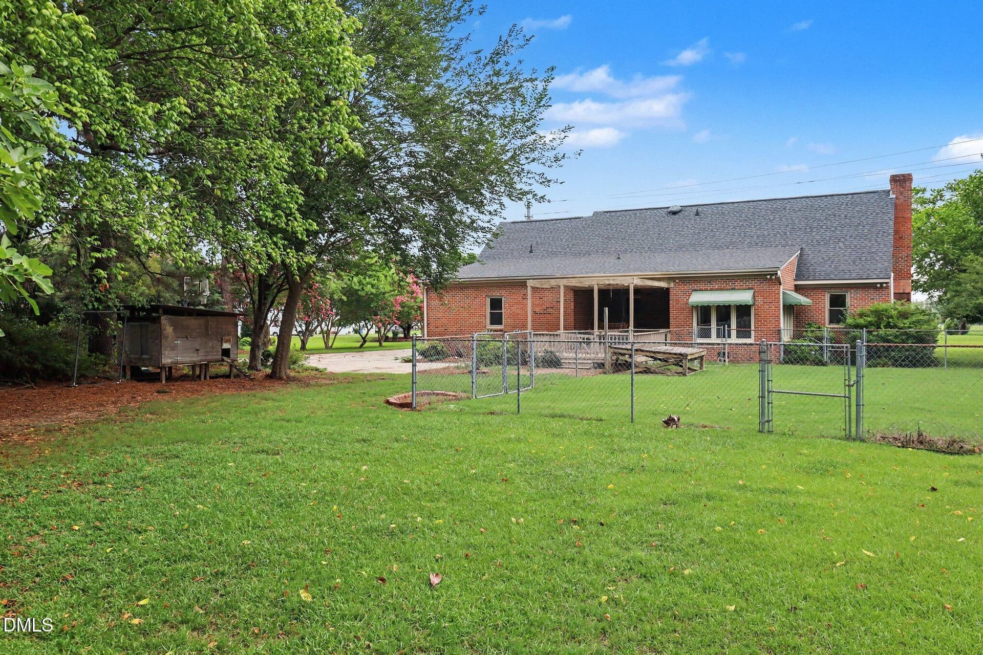 Fenced Backyard - 4217 Merck Road W, Wilson, NC 27893