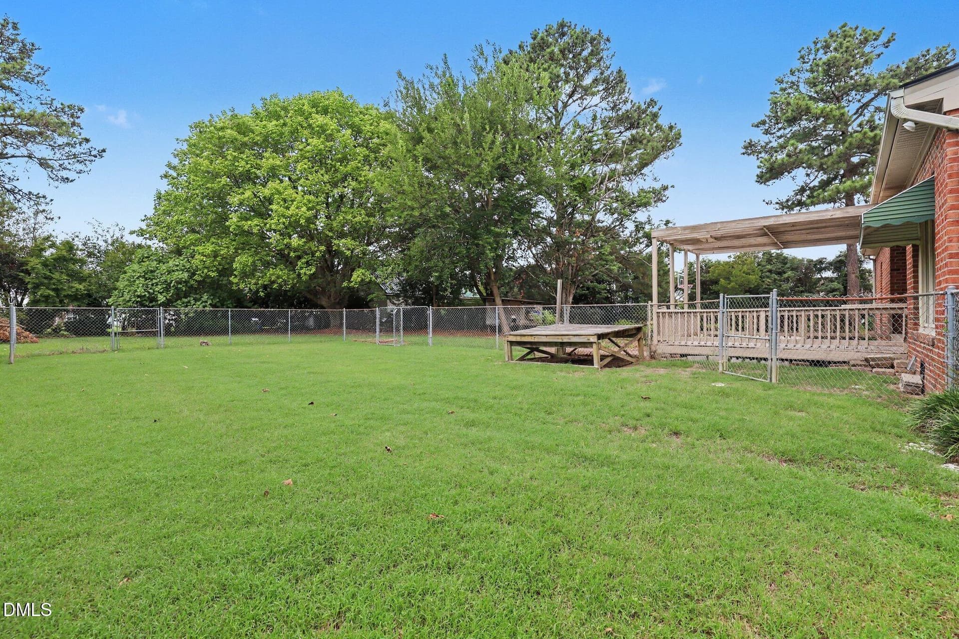 Fenced Backyard - 4217 Merck Road W, Wilson, NC 27893