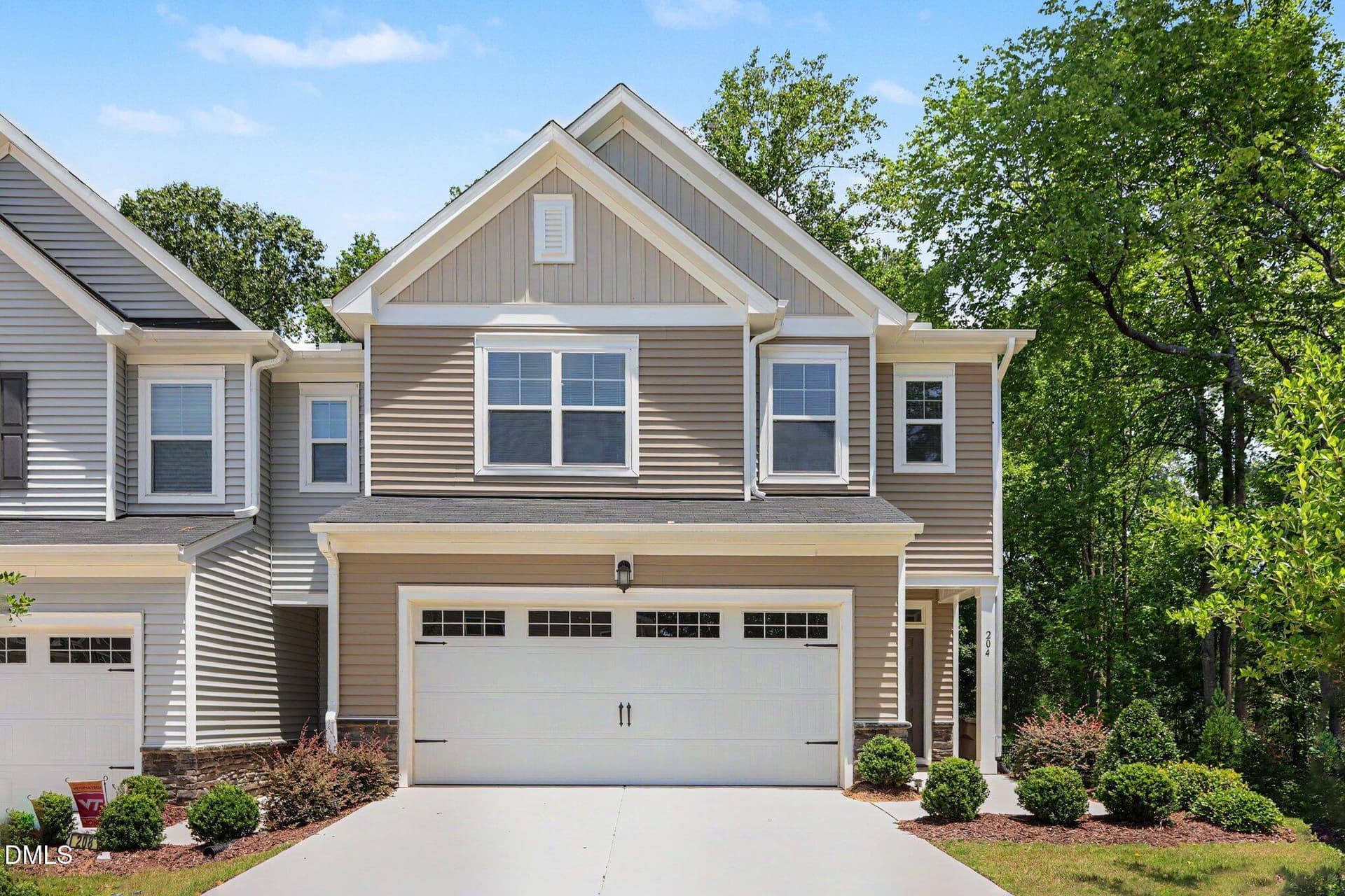 Front Exterior - 204 Hiking Hill Lane 24, Garner, NC 27529