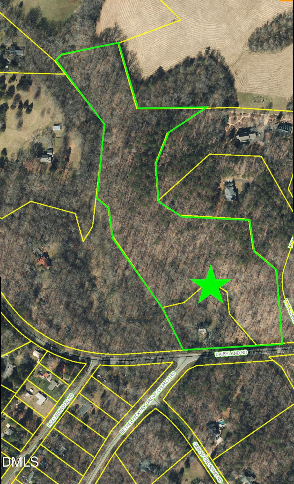 Aerial Photo - Dairyland Rd. - 1025 Dairyland Road, Chapel Hill, NC 27516, Chapel Hill