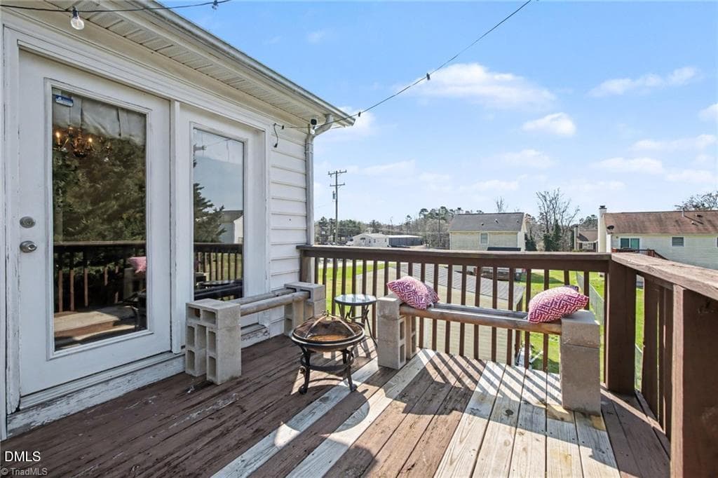 Riverdale deck - 3904 Riverdale Road, Greensboro, NC 27406