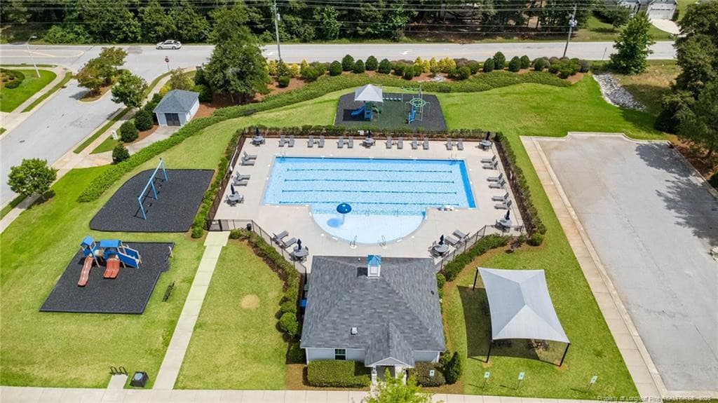 Community Pool - 1416 Forest Fern Lane, Fuquay Varina, NC 27526