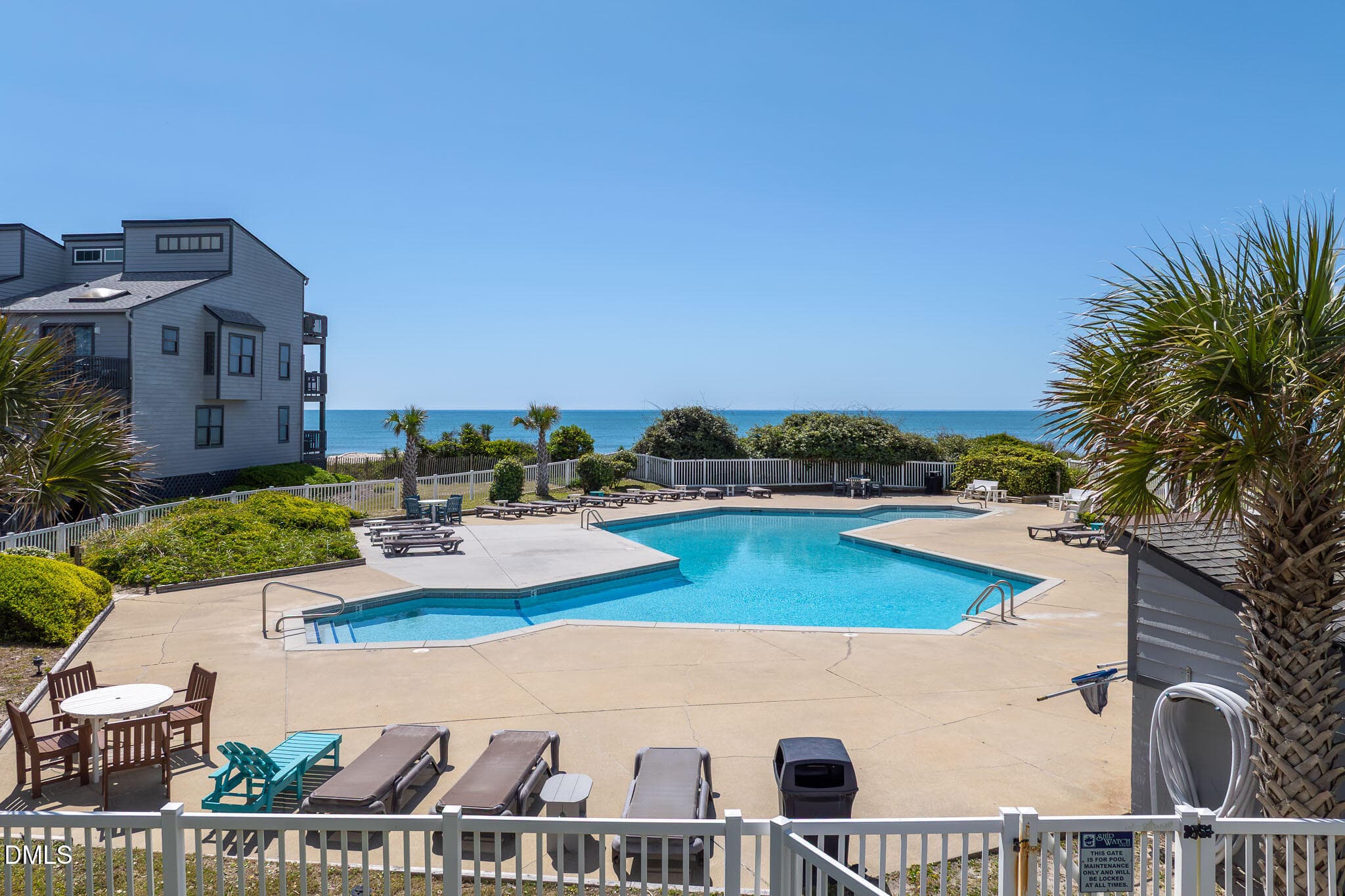 Shipwatch Pool - Aerials - MLS_5 - 1896 New River Inlet Road 1209, North Topsail Beach, NC 28460