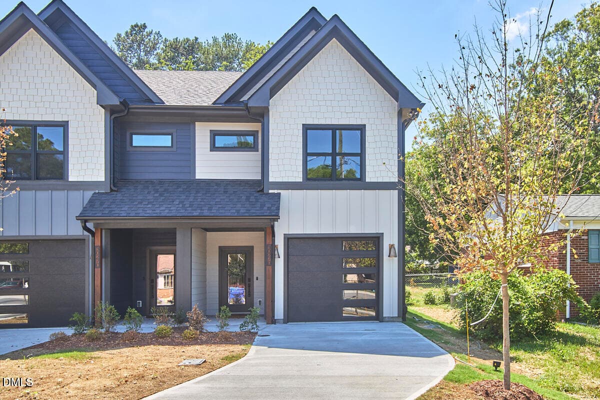 Front exterior - 3027 Omah Street D, Durham, NC 27705, Durham