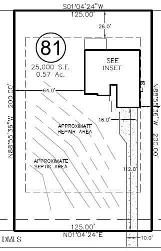 Plot Plan - 513 Matthew Mdw Lane, Lillington, NC 27546
