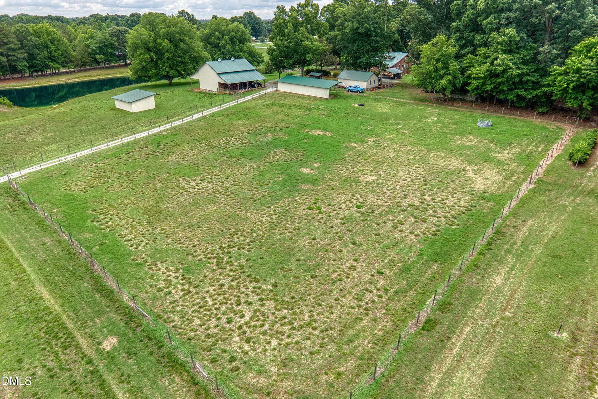 51 -7388 old 421 rd, drone, exterior - 7388 Old 421 Road, Liberty, NC 27298