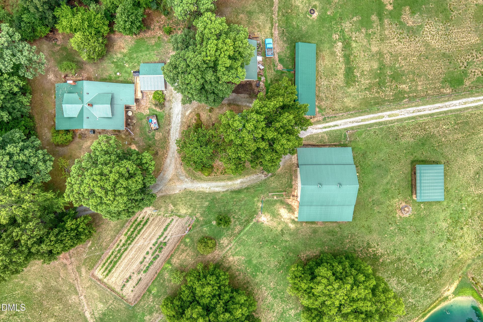 53 -7388 old 421 rd, drone, exterior - 7388 Old 421 Road, Liberty, NC 27298