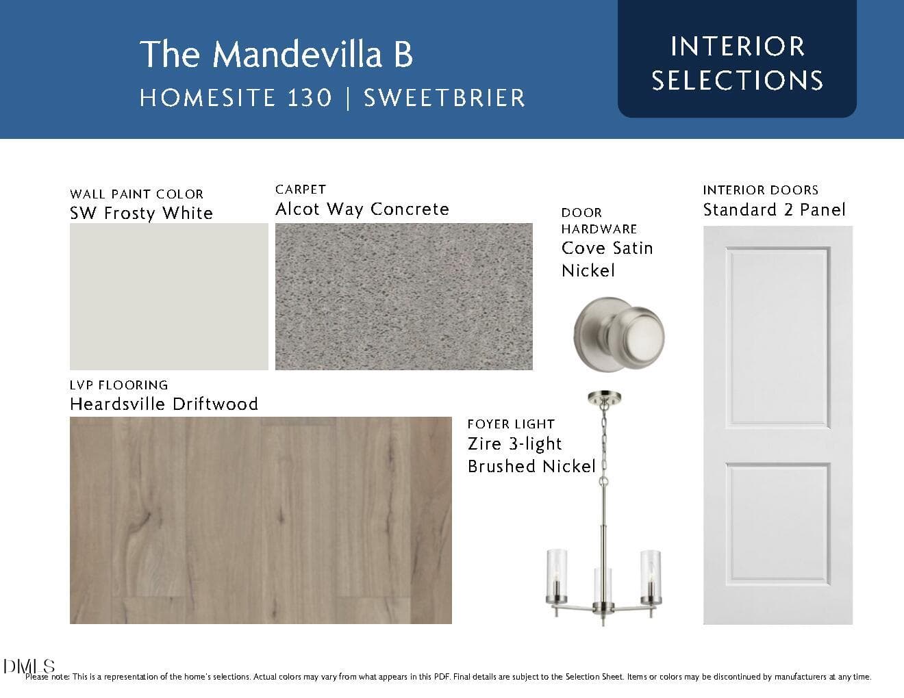 130 SWT - Design Brochure MLS_Page2 - 1305 Marigold Mdws Court 130, Durham, NC 27703, Durham