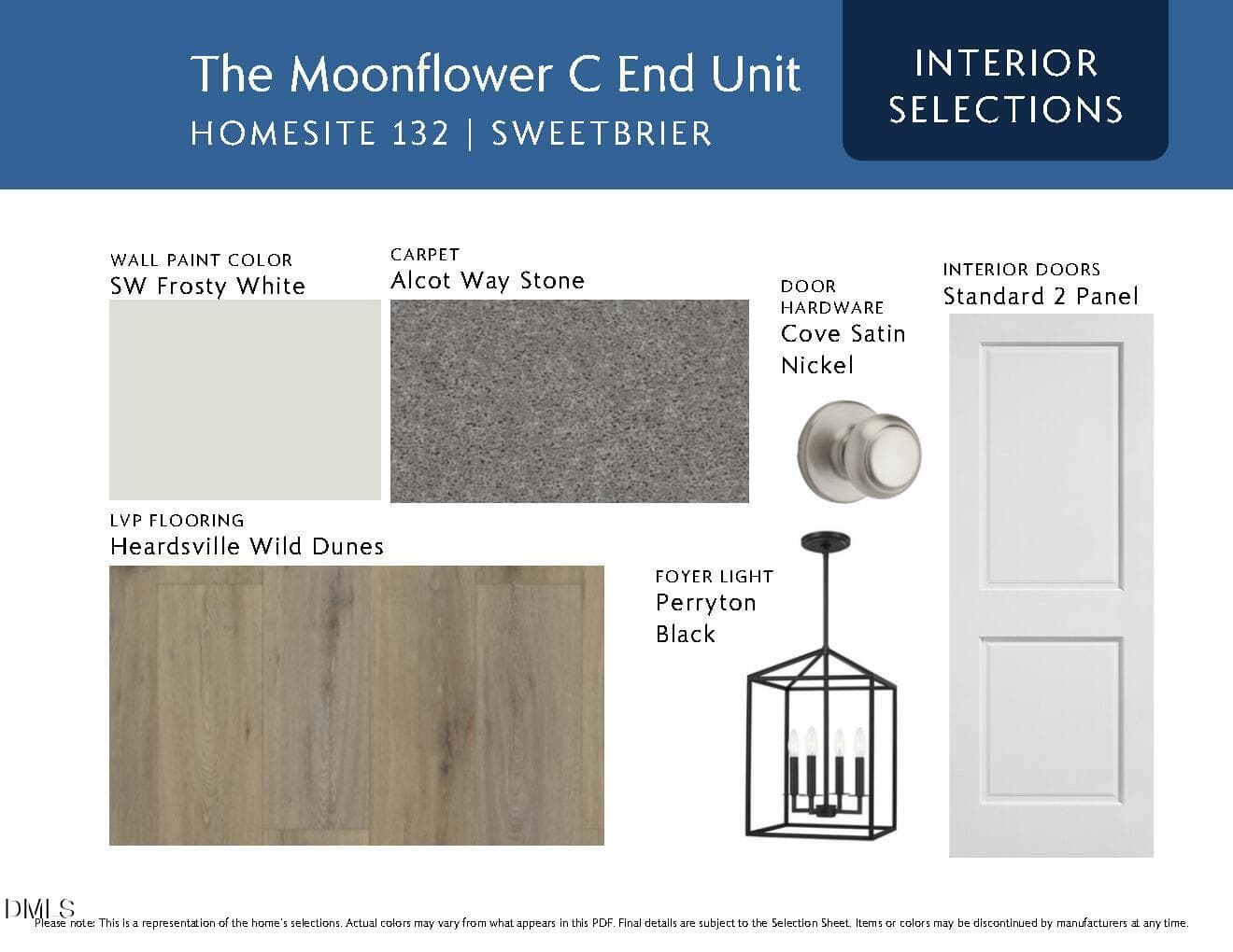 132 SWT TH - Design Brochure MLS_Page2 - 1301 Marigold Mdws Court 132, Durham, NC 27703, Durham