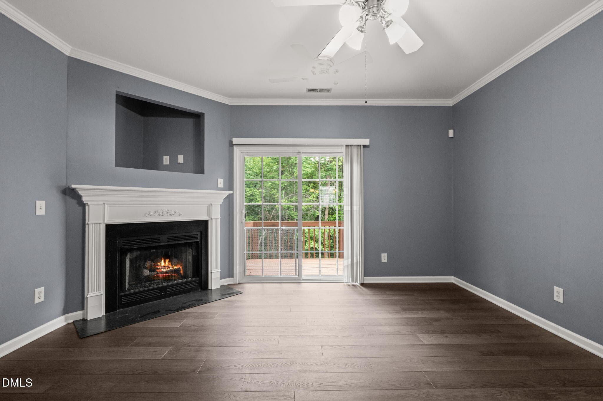 Main Level Fireplace - 7814 Spungold Street, Raleigh, NC 27617, Raleigh