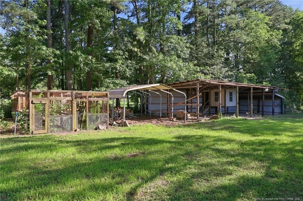 chicken coop and storage - 2848 Old Stage Road S, Erwin, NC 28339