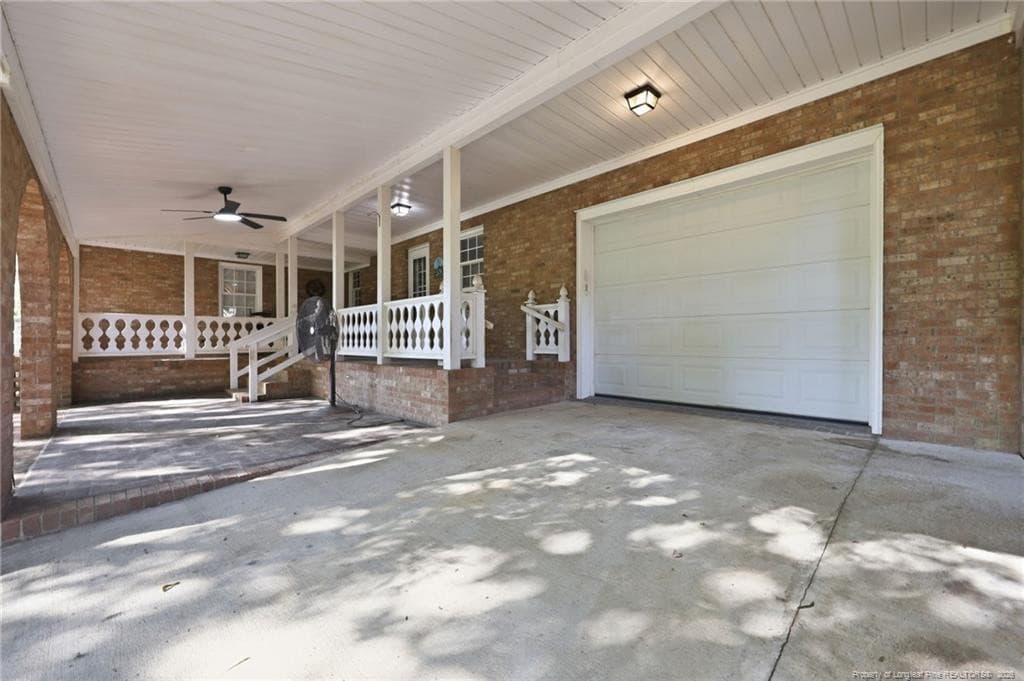 Back porch - 2848 Old Stage Road S, Erwin, NC 28339