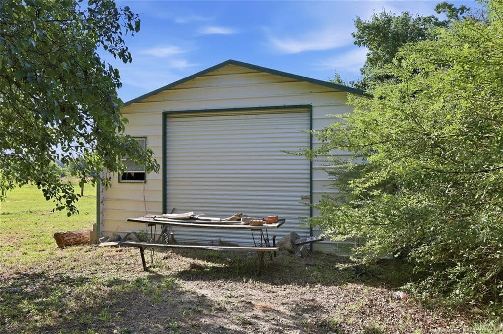 Shop on slab with electric - 2848 Old Stage Road S, Erwin, NC 28339