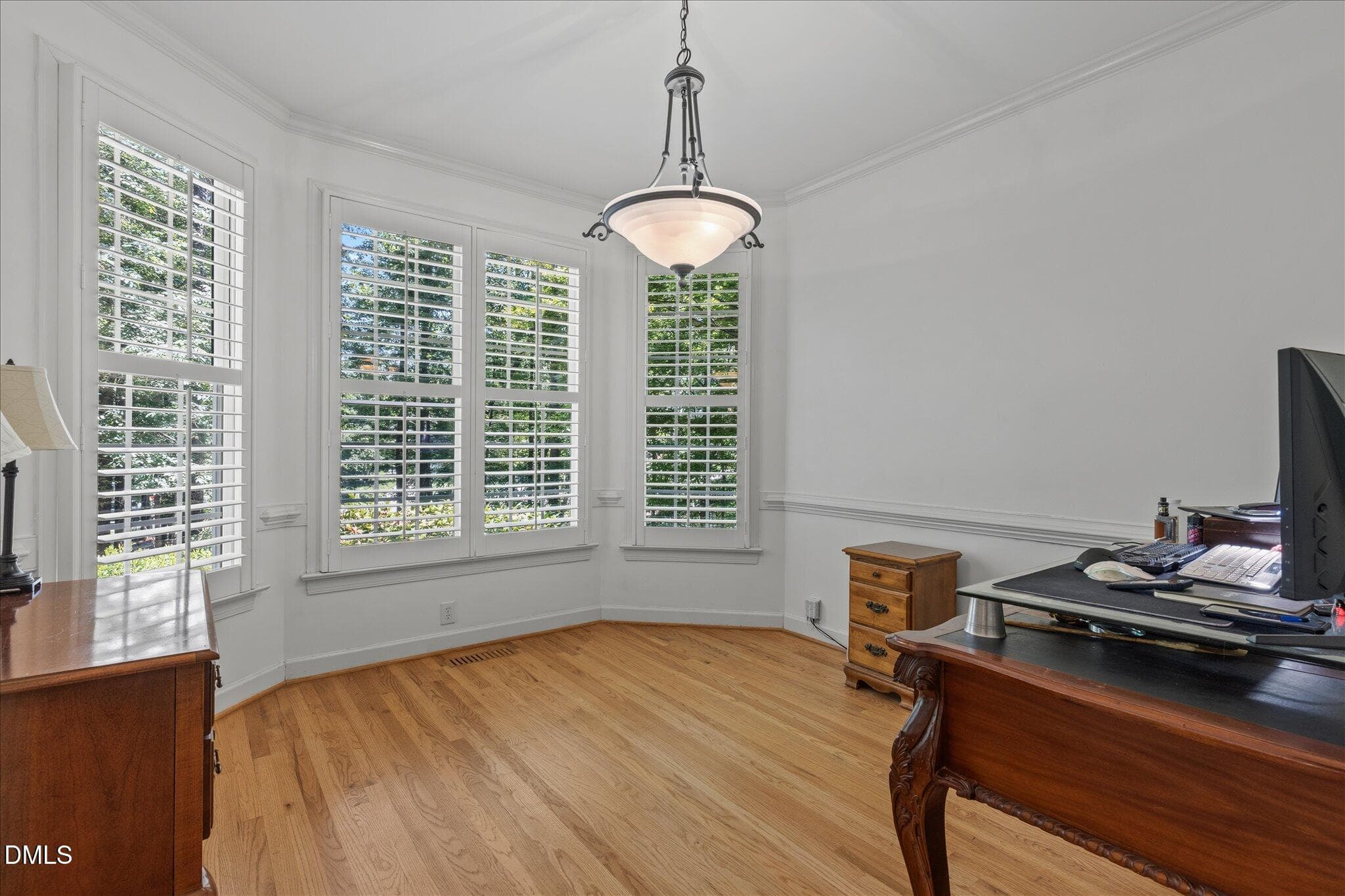 First floor office or bedroom - 2509 Barton Ridge Court, Raleigh, NC 27613, Raleigh