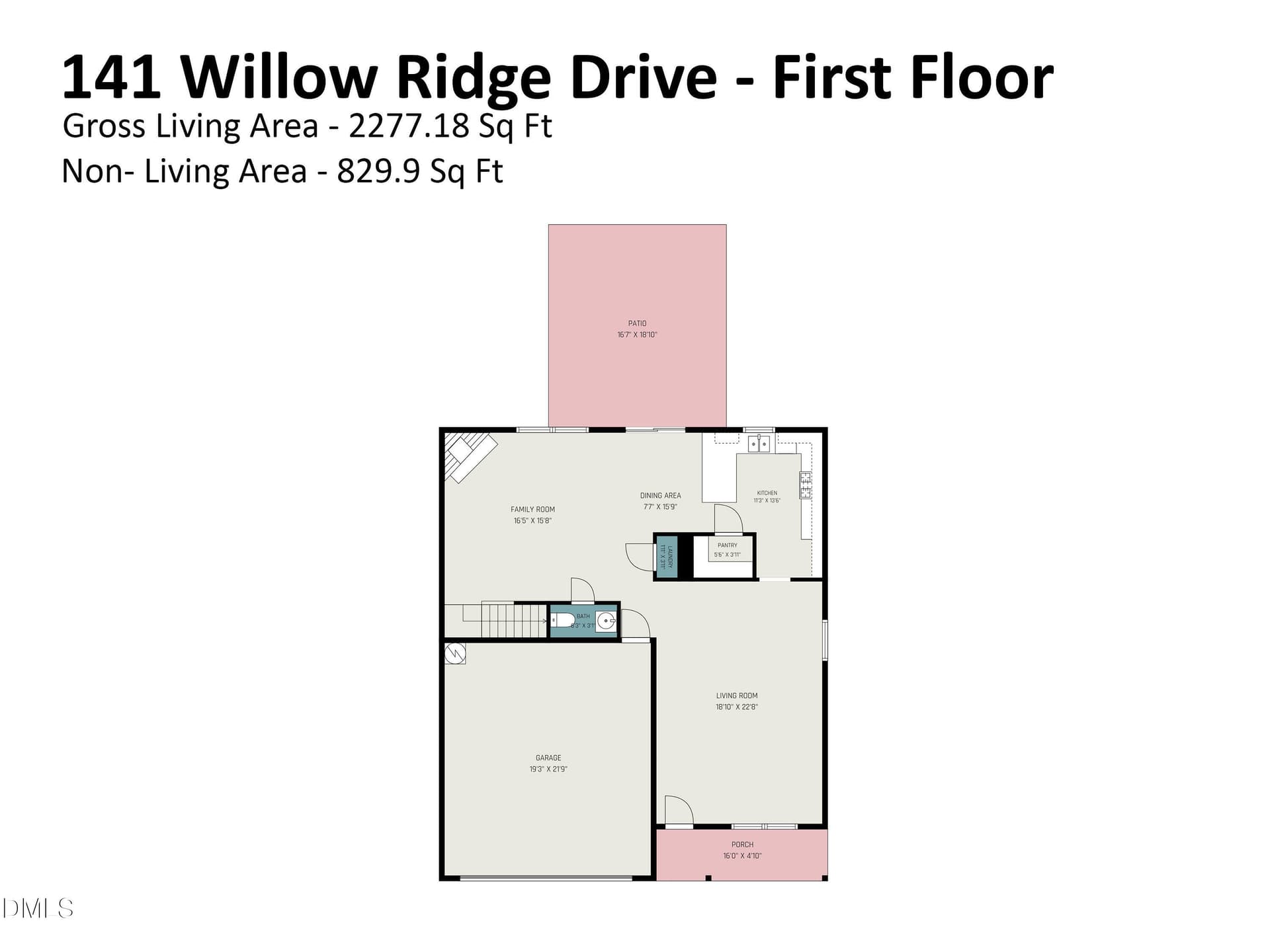 141_Willow_Ridge_Drive_-_First_Floor (1) - 141 Willow Ridge Drive, Sanford, NC 27332