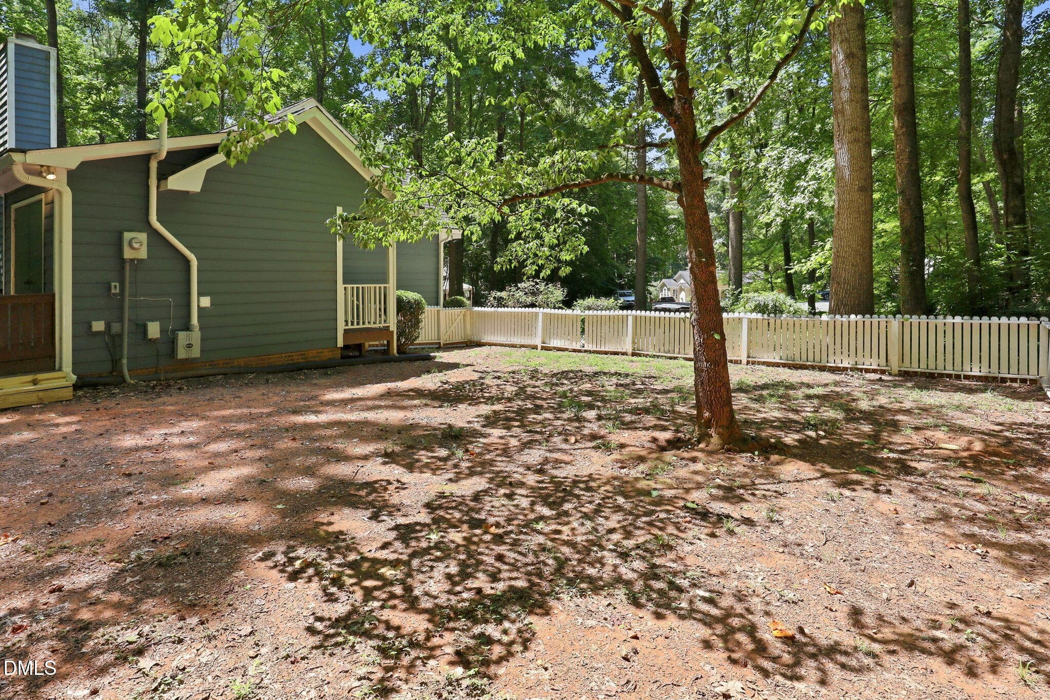 Fenced yard - 110 Twisted Court, Hillsborough, NC 27278, Hillsborough