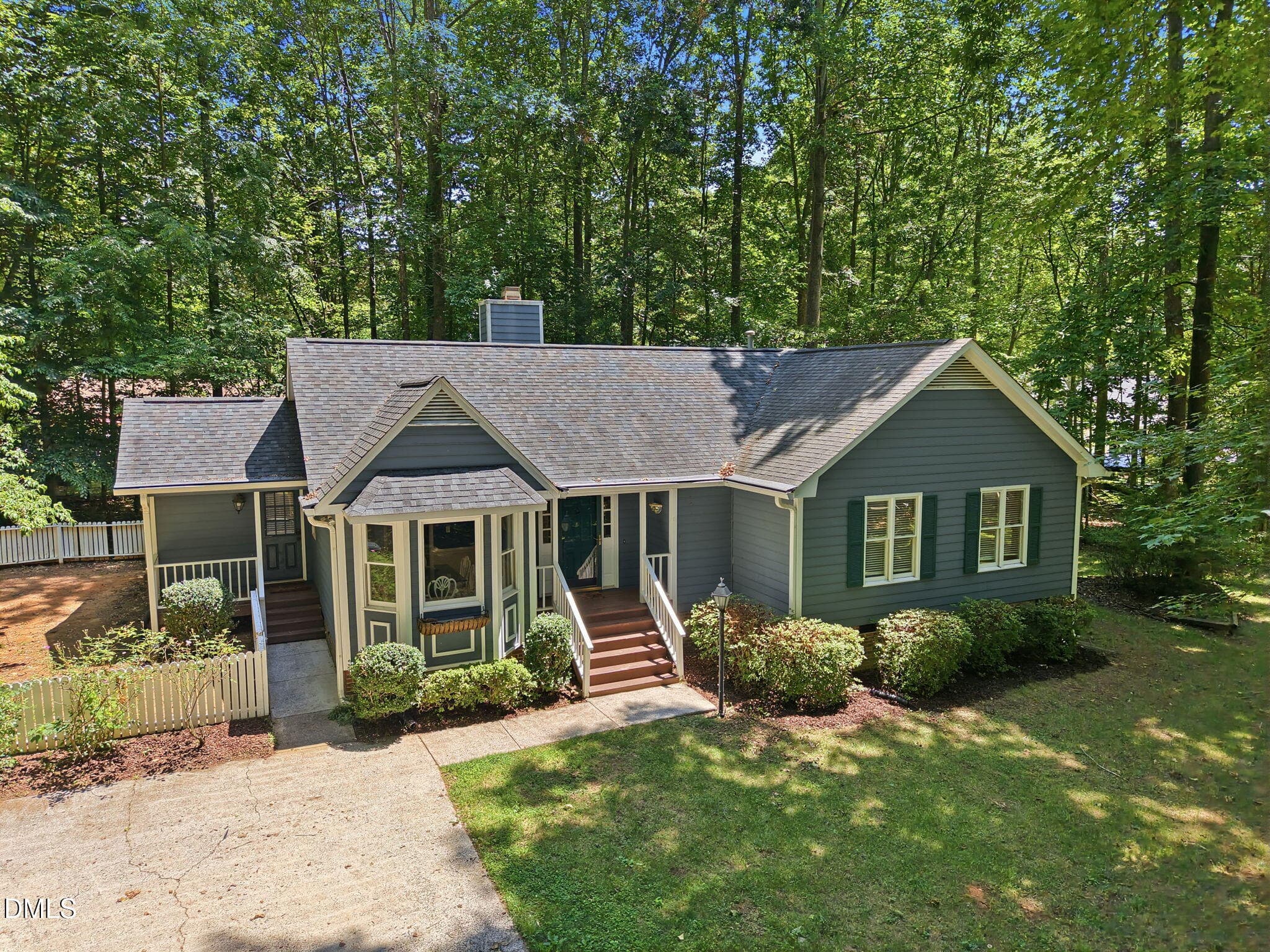 Aerial front - 110 Twisted Court, Hillsborough, NC 27278, Hillsborough