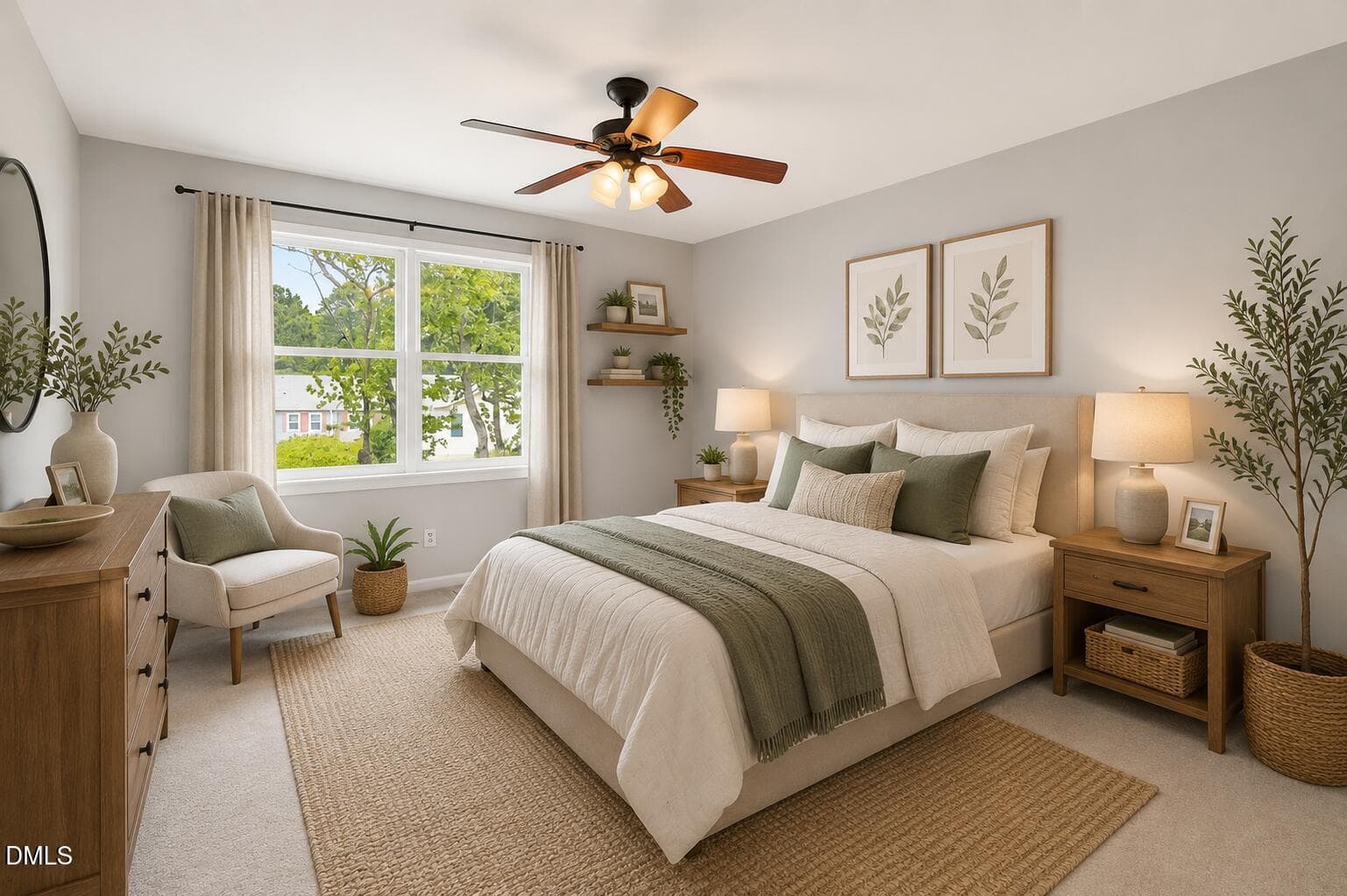 Secondary Bedroom - 513 Darby Glen Lane, Durham, NC 27713, Durham