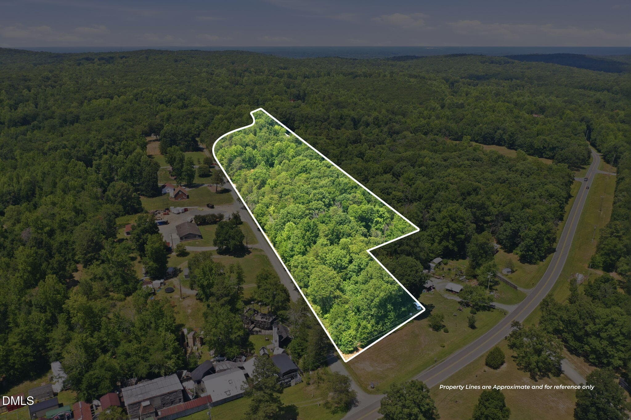 aerial1 - 5824 Chestnut Lane, Snow Camp, NC 27349