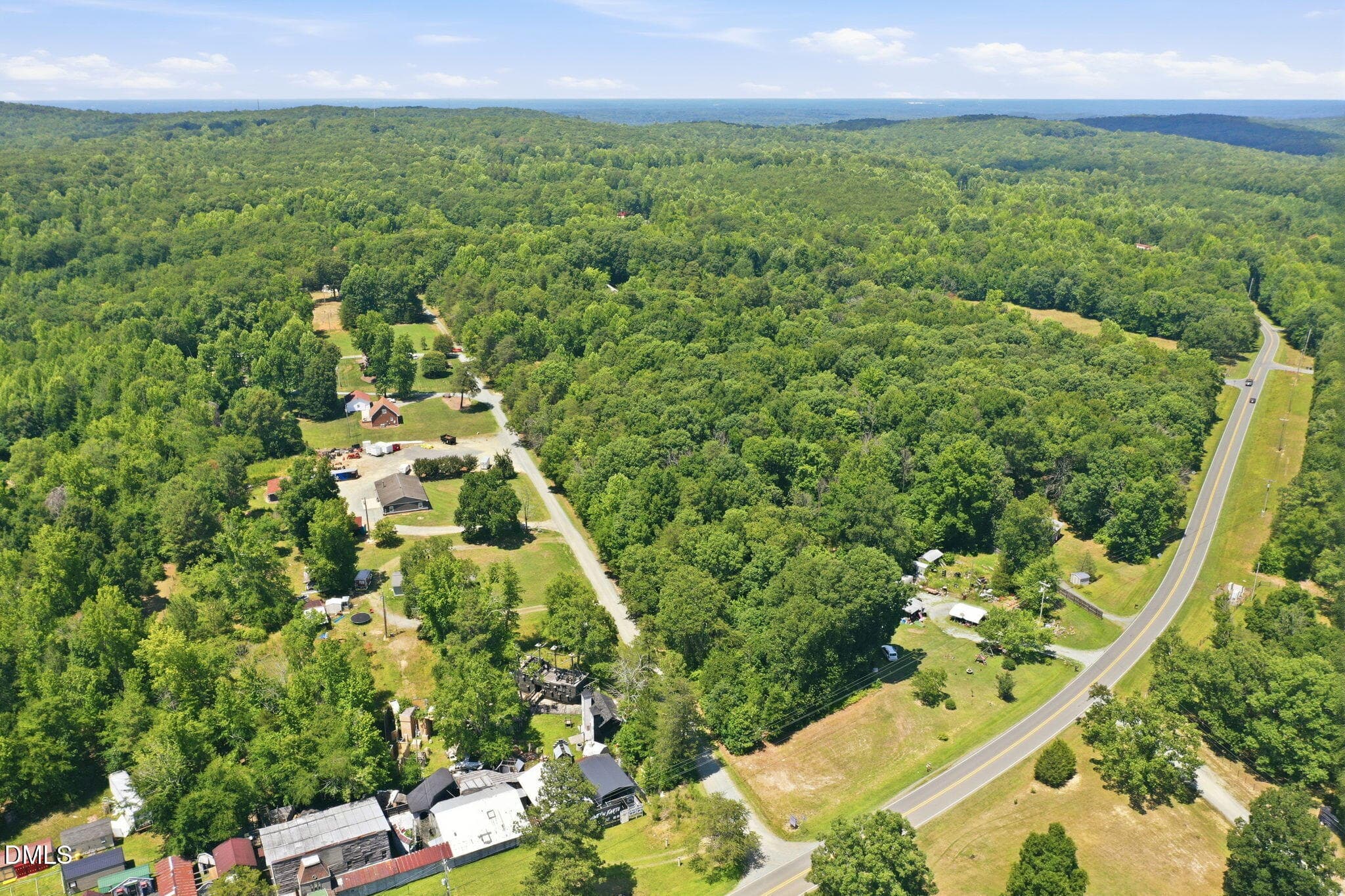 aerial2 - 5824 Chestnut Lane, Snow Camp, NC 27349