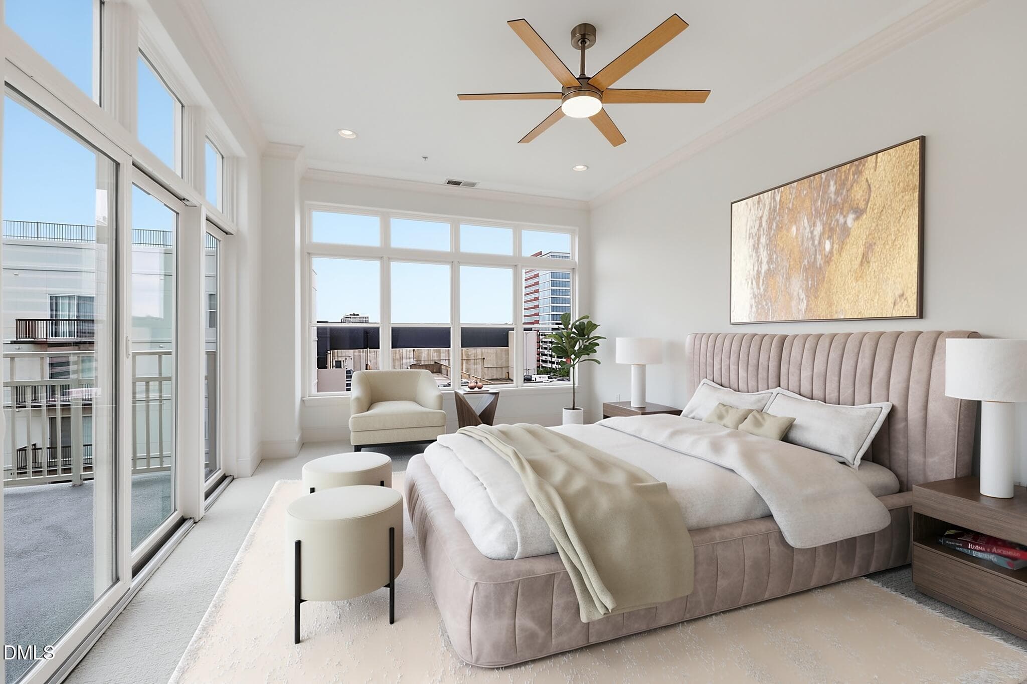 Master Bedroom - 317 W Morgan Street 504, Raleigh, NC 27601, Raleigh