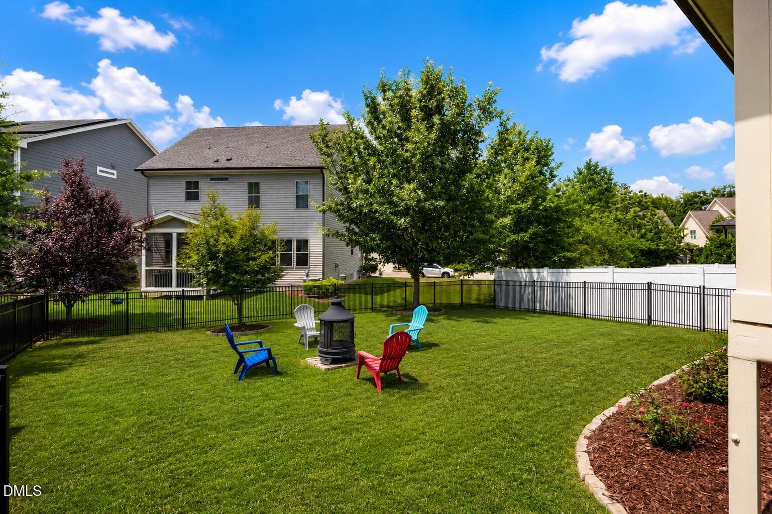 Fenced Backyard - 44 Rock Ledge Drive, Chapel Hill, NC 27516, Chapel Hill