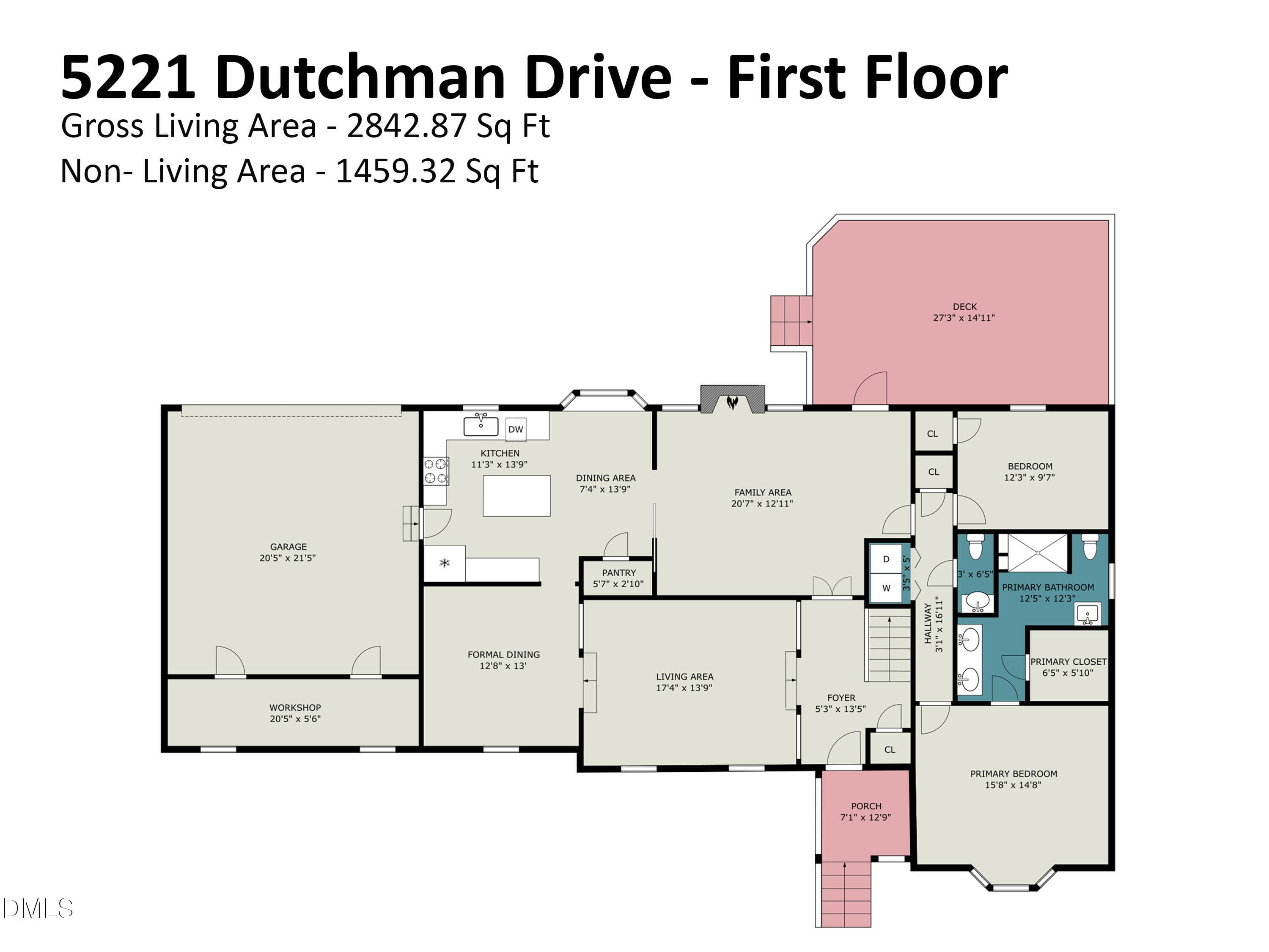 5221_Dutchman_Drive_-_First_Floor - 5221 Dutchman Drive, Raleigh, NC 27606, Raleigh