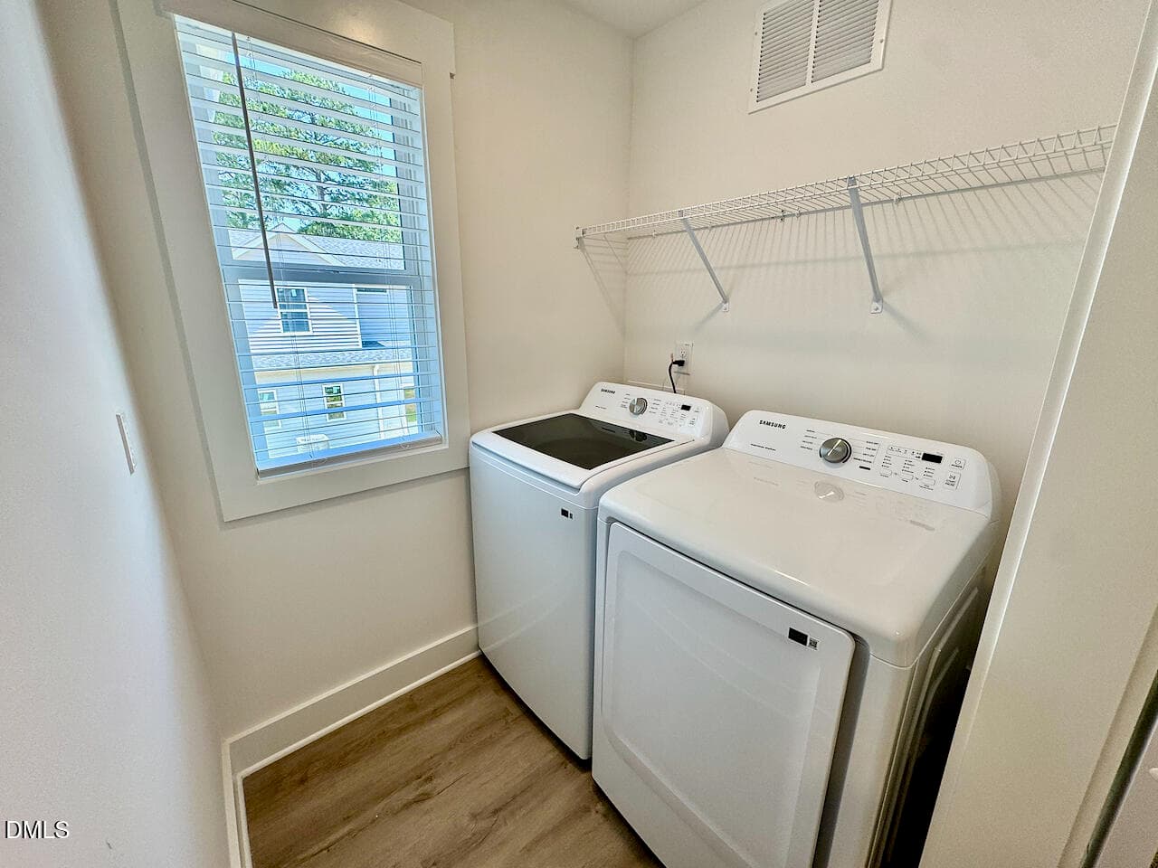 Laundry Room with Included Appliances - 218 George Street A, Four Oaks, NC 27524
