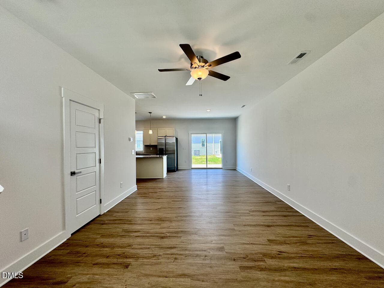 Family Room-Dining-Kitchen Flow - 218 George Street A, Four Oaks, NC 27524
