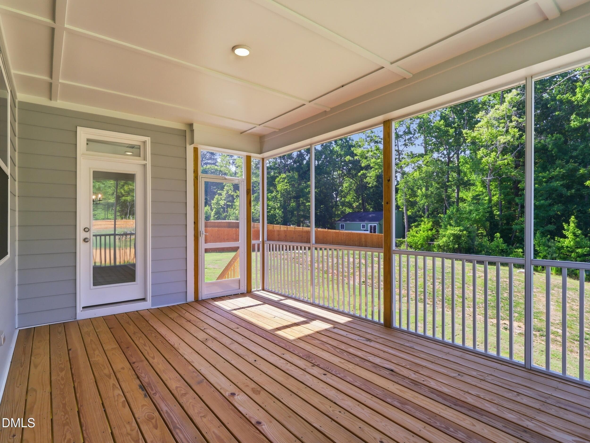 Screened in porch - 5857 Genesee Drive, Durham, NC 27712, Durham