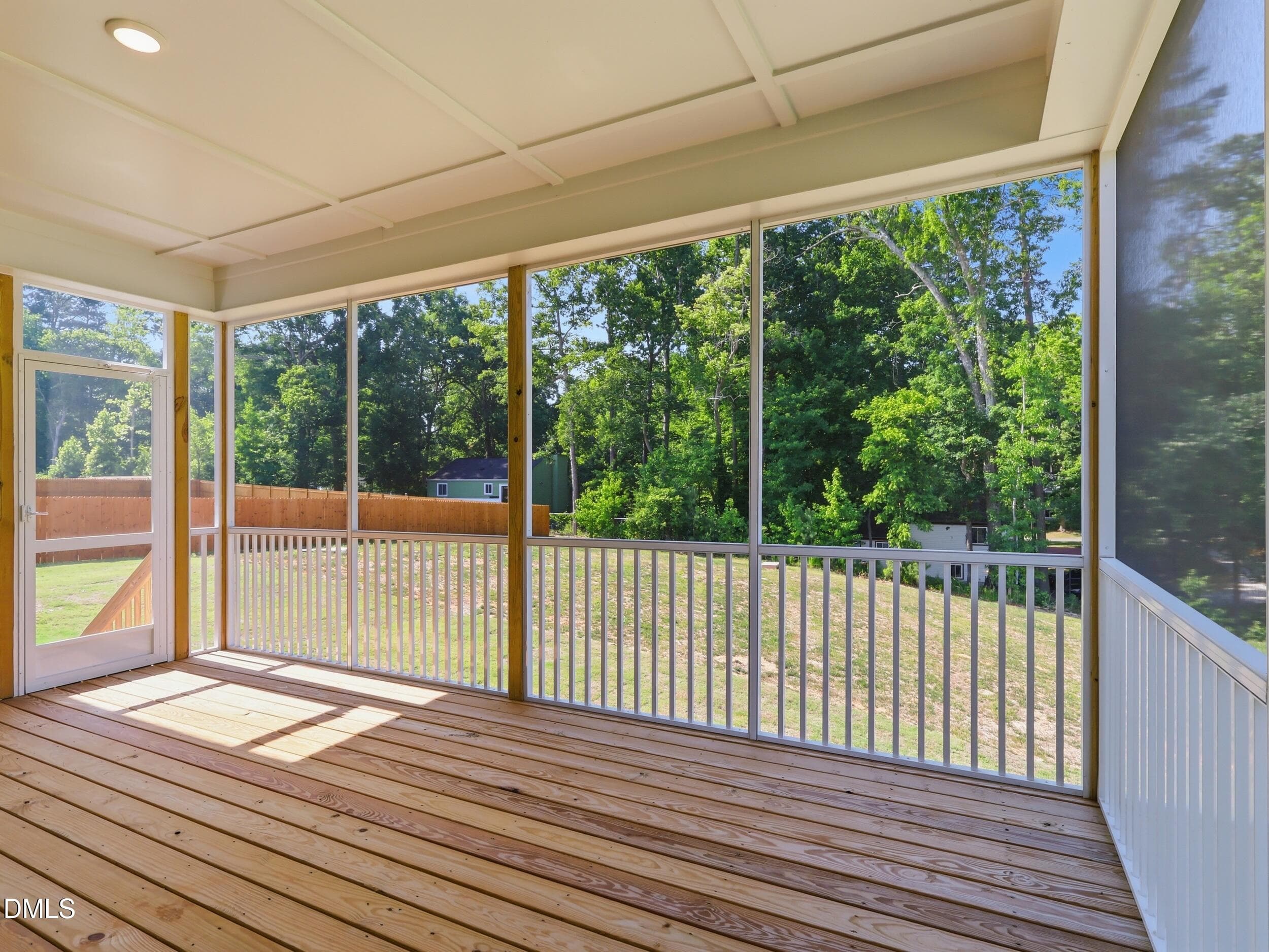 Screened in porch - 5857 Genesee Drive, Durham, NC 27712, Durham