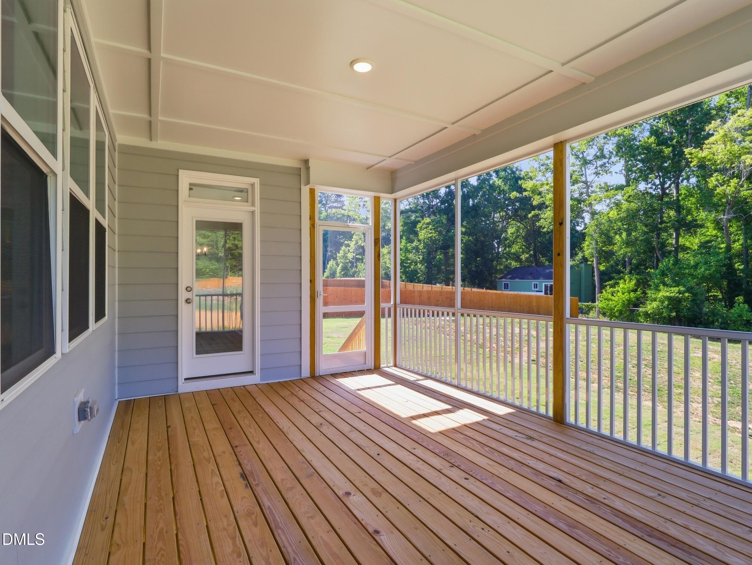Screened in porch - 5857 Genesee Drive, Durham, NC 27712, Durham