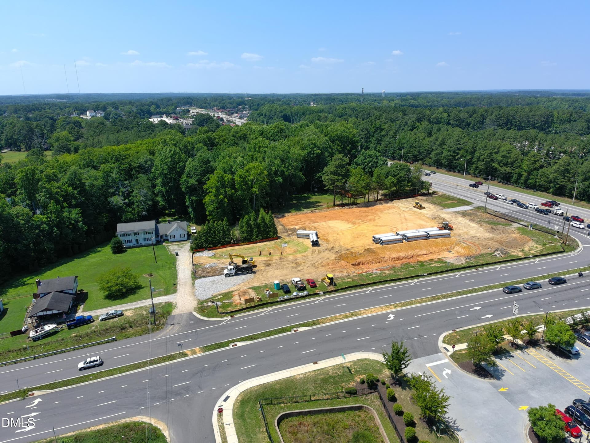 VIEW OF LOT OFF HWY70/RANCH RD EXT - 1229 Tulip Street, Clayton, NC 27520