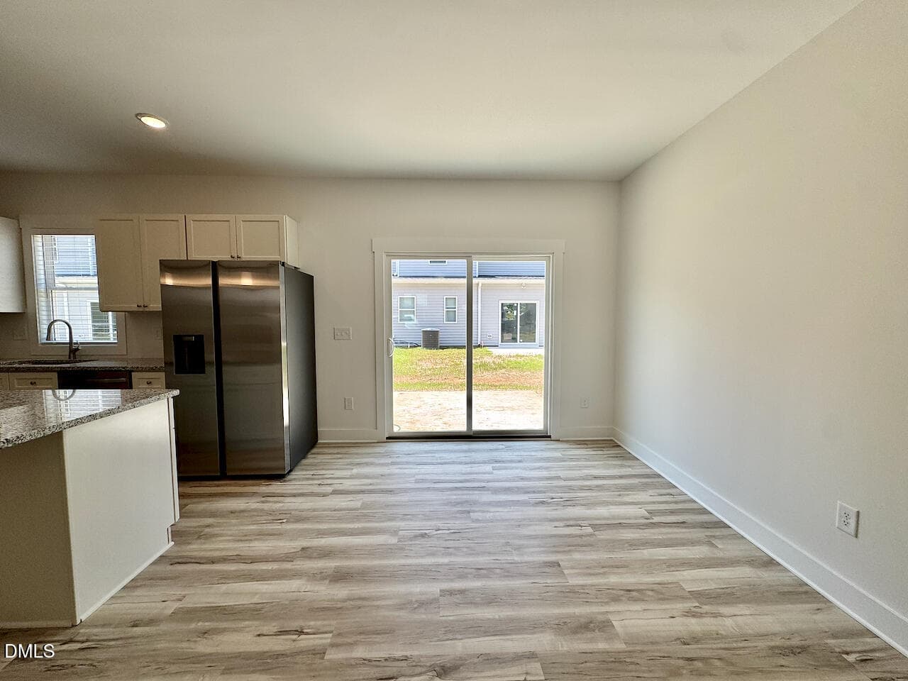 Dining Room + Rear Patio Access - 220 George Street, Four Oaks, NC 27524