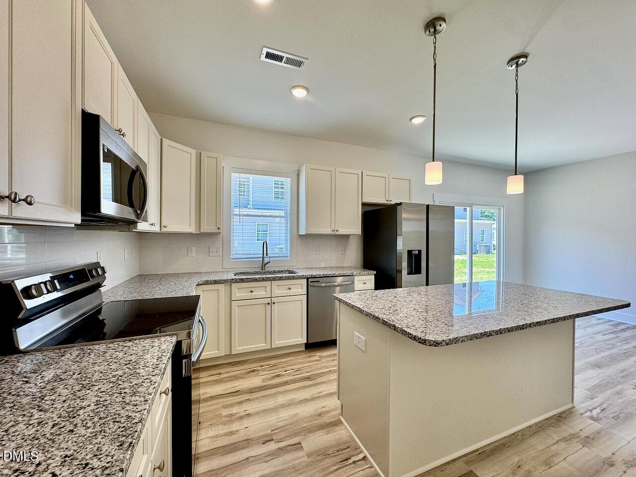 Kitchen + Dining Room Flow - 220 George Street, Four Oaks, NC 27524