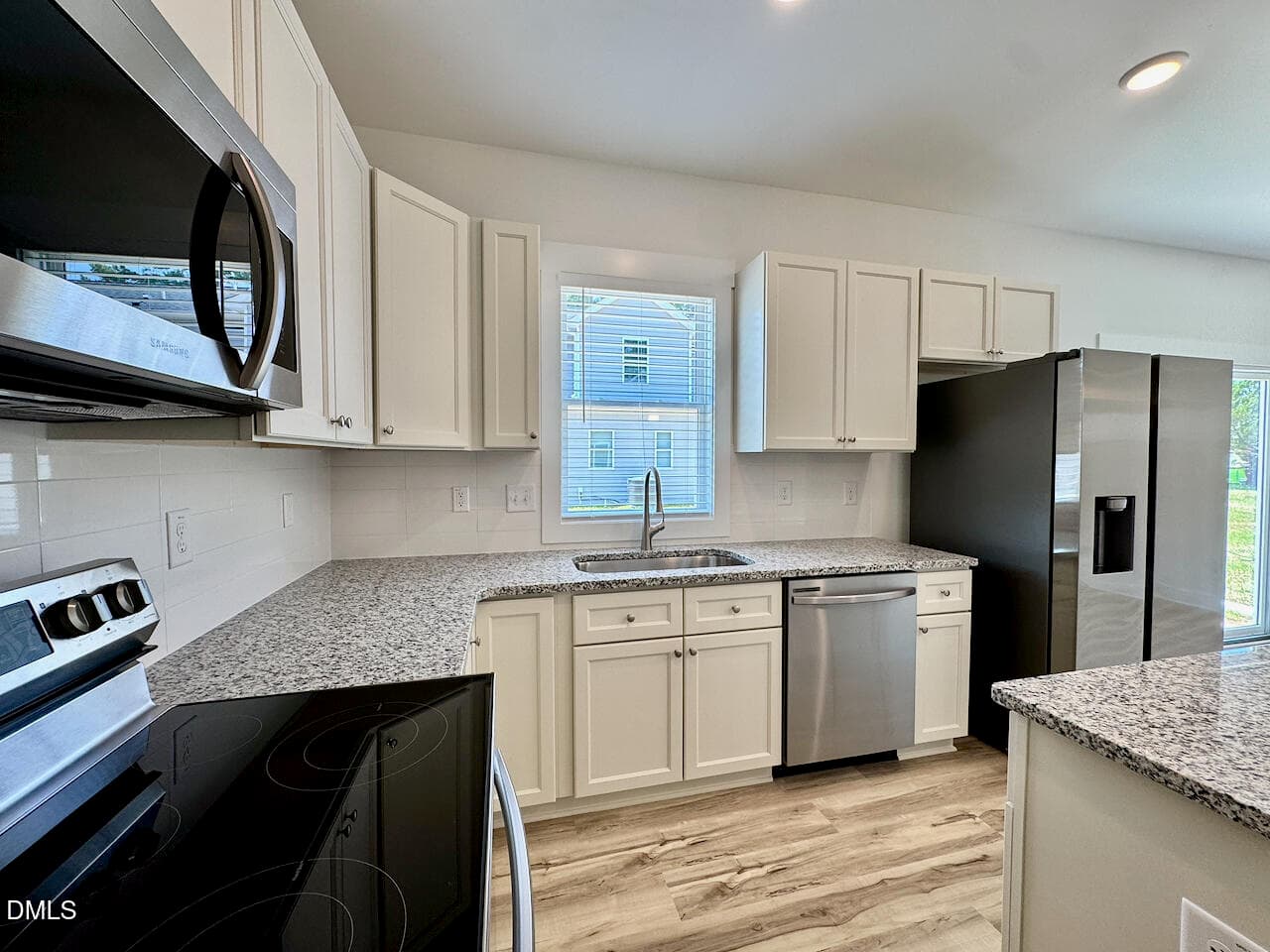 Kitchen Cabinet + Appliance Detail - 220 George Street, Four Oaks, NC 27524
