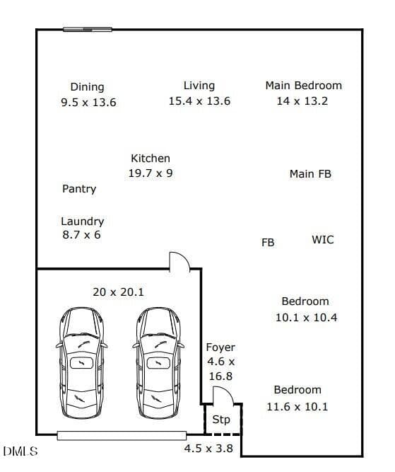 Floor Plan Photo - 241 Steer St - 241 Steer Street, Rolesville, NC 27571