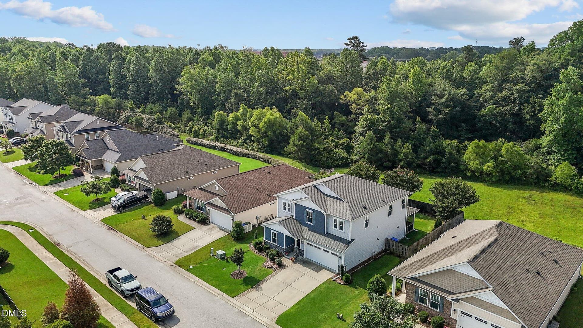Backs to HOA land - 209 S Harrison Place Lane, Fuquay Varina, NC 27526