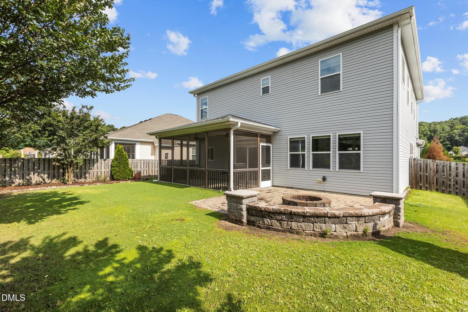 Screened Patio and Firepit - 209 S Harrison Place Lane, Fuquay Varina, NC 27526