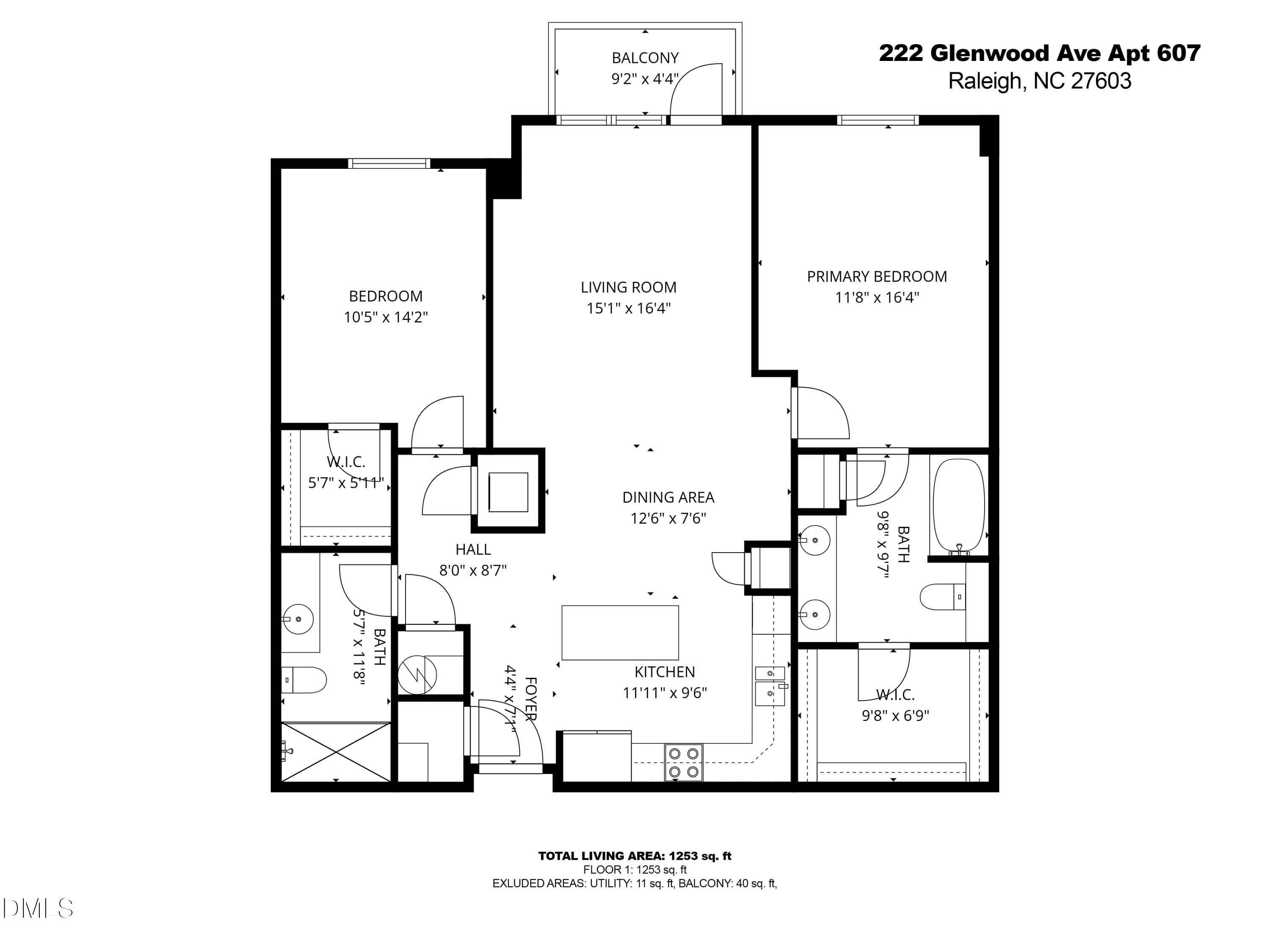 1-All Floors - 222 Glenwood Avenue 607, Raleigh, NC 27603, Raleigh