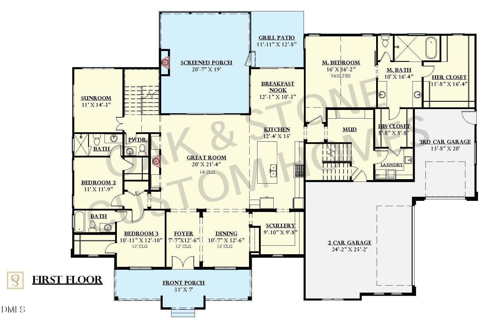 Hidden Lakes - Lot 51 -Brochure 1st flr - 50 Hidden Lake Drive, Youngsville, NC 27596, Youngsville