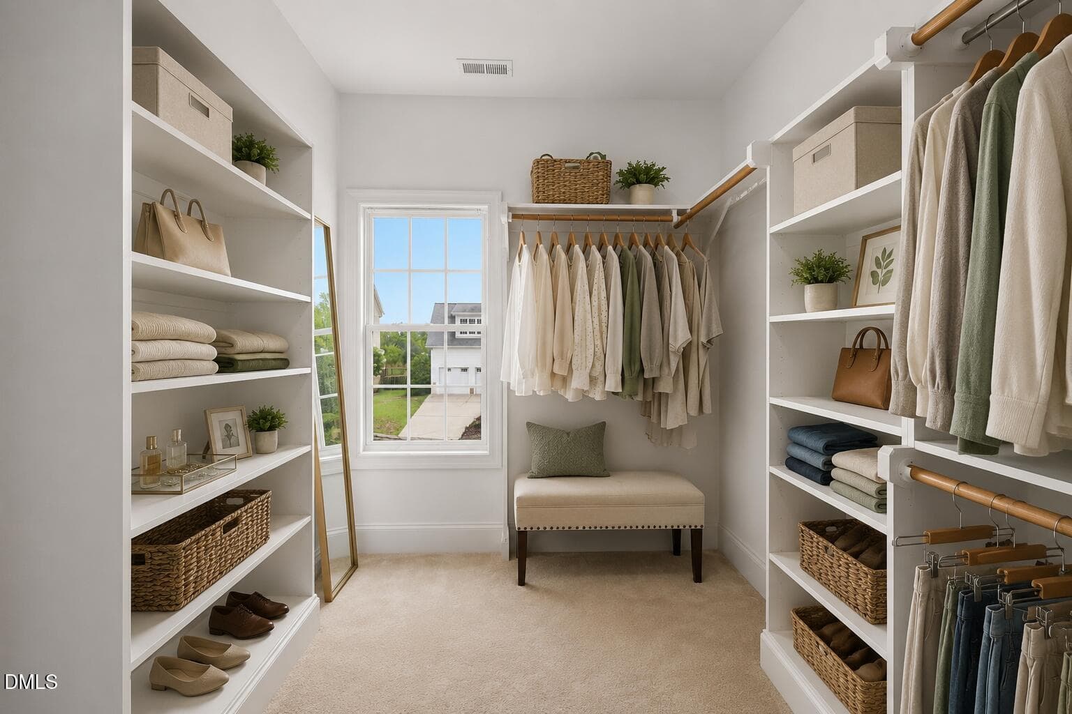 Primary Closet - 2108 Stanchion Street, Haw River, NC 27258, Haw River