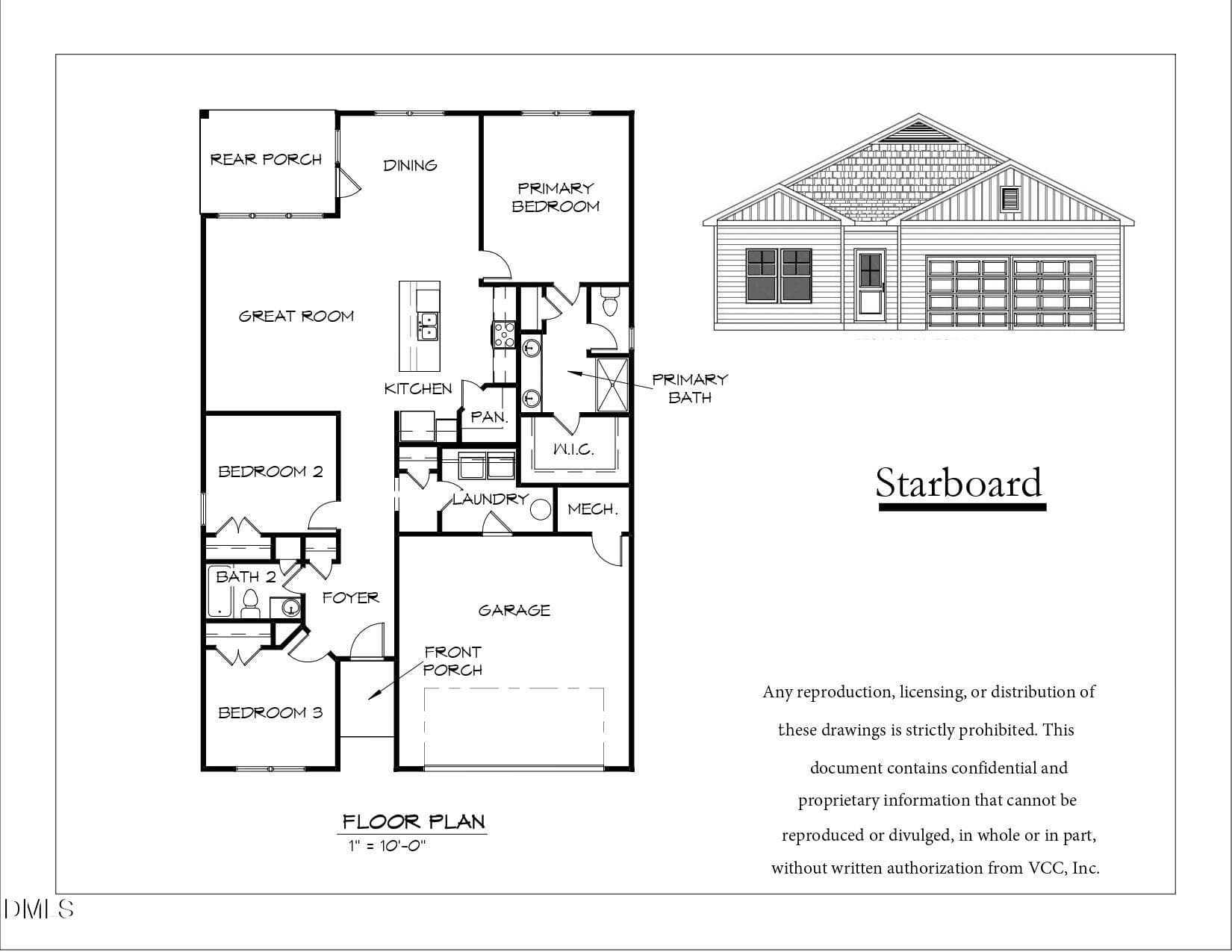 Starboard Floorplan_page-0001 - 122 NE 37th Street, Oak Island, NC 28465