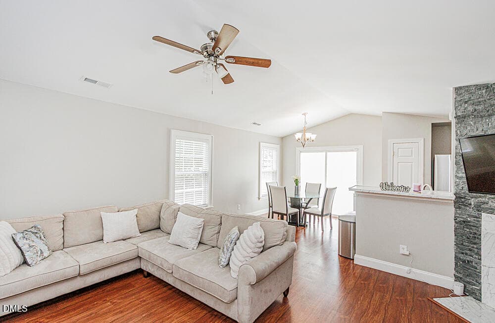 Living Room - 3514 Thornwood Drive, Durham, NC 27703, Durham