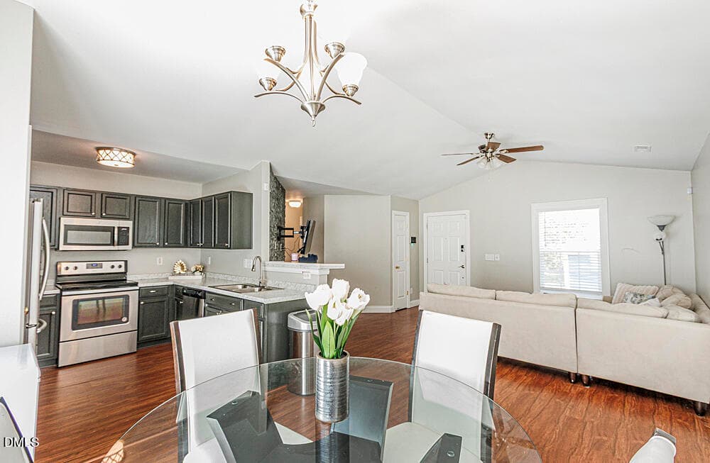 Dining Area - 3514 Thornwood Drive, Durham, NC 27703, Durham